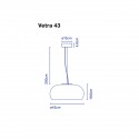 Vetra Lampada a sospensione Marset - Agof Store