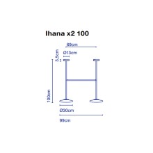 Ihana X2 Lampada a soffitto Marset - Agof Store