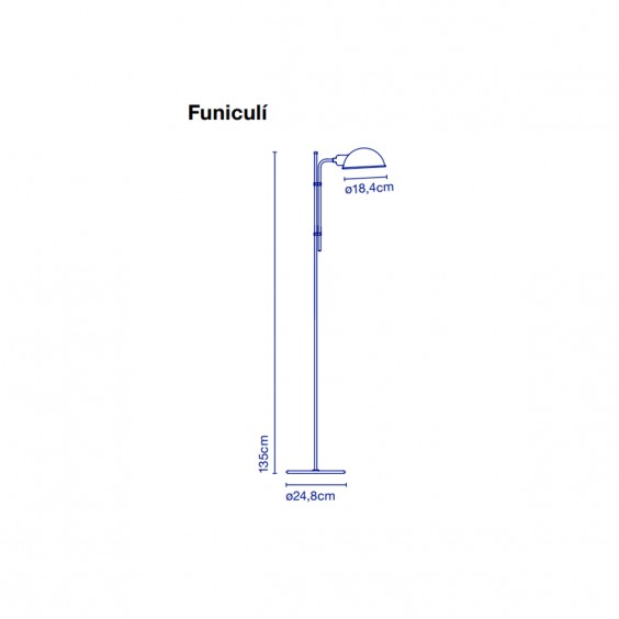 Marset Funiculí Stehleuchte - Agof Store