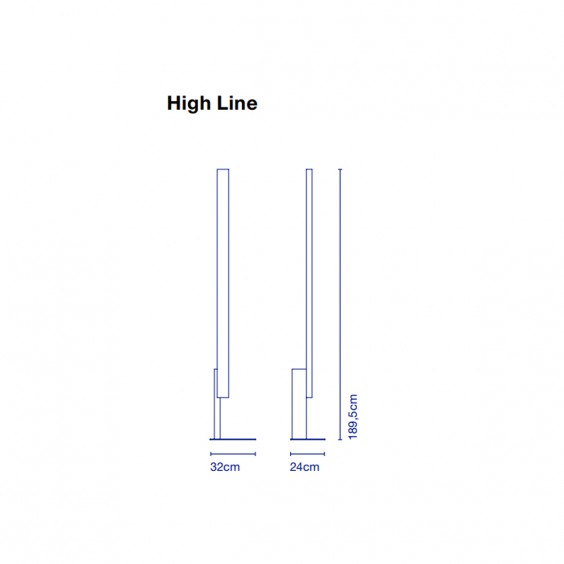High Line Lampada da terra Marset - Agof Store