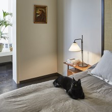 Funiculí S Fabric Lampada da tavolo Marset - Agof Store