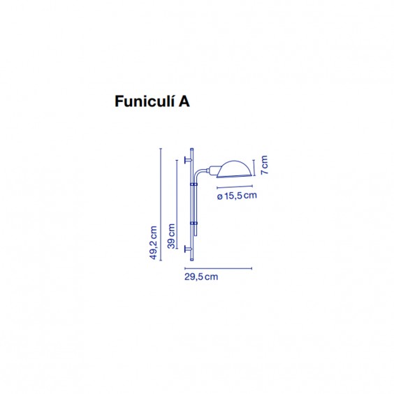 Marset Funiculí A wall lamp - Agof Store