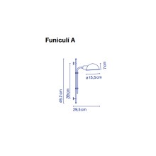 Marset Funiculí A wall lamp - Agof Store