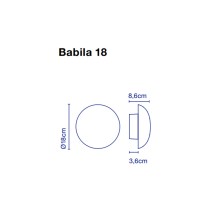 Babila Lampada da parete outdoor Marset - Agof Store Babila Lampada da parete outdoor Marset - Agof Store