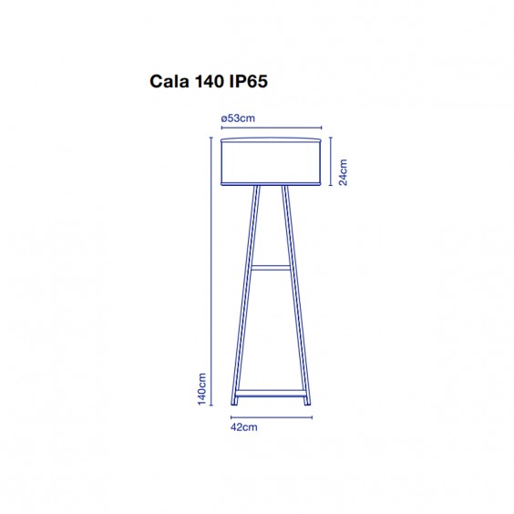 Cala IP65 Lampada da terra outdoor Marset - Agof Store