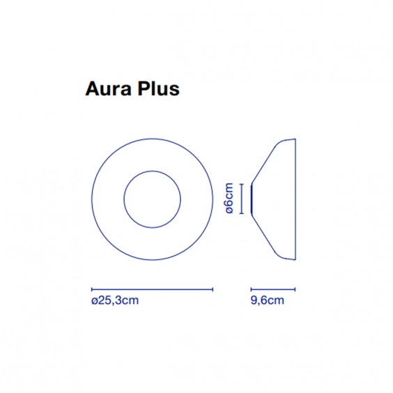 Marset Aura Plus Wandleuchte - Agof Store