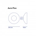 Marset Aura Plus wall lamp - Agof Store