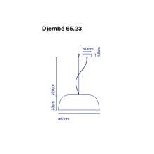 Marset Djembé 65 Pendelleuchte - Agof Store Marset Djembé 65 Pendelleuchte - Agof Store