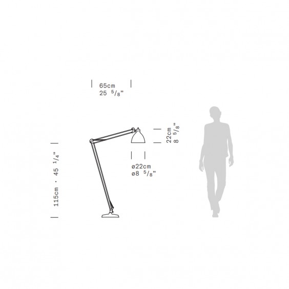 Leucos JJ Mid floor lamp - Agof Store
