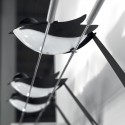 Martinelli Luce Le Rondini wall lamp - Agof Store