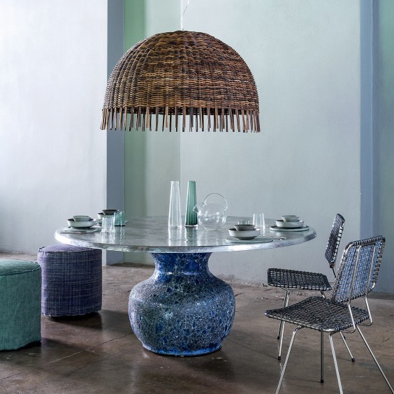 Moon 34 36 tavolo tondo Gervasoni - Agof Store