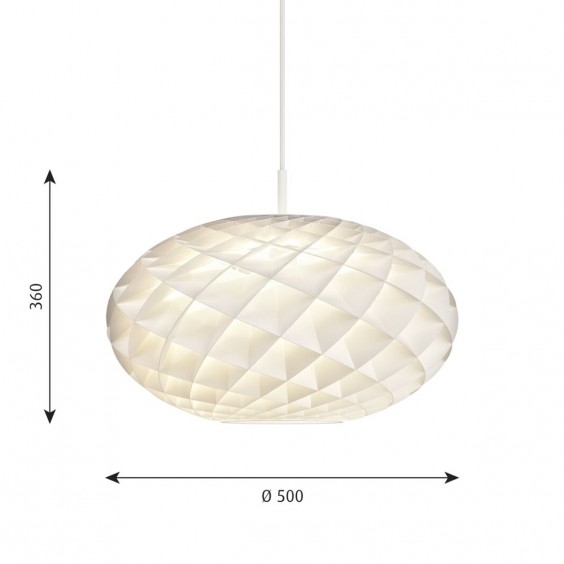 Louis Poulsen Patera Oval pendant lamp - Agof Store
