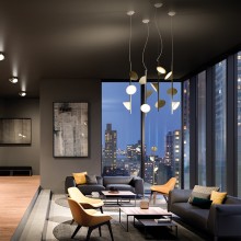 Orchid 3 Lampada a sospensione Axolight - Agof Store Orchid 3 Lampada a sospensione Axolight - Agof Store
