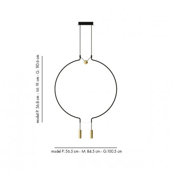 Axolight Liasion 2 Pendelleuchte - Agof Store
