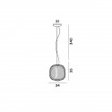 Foscarini Spokes 2 Small MyLight Pendelleuchte - Agof Store