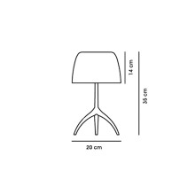 Lumiere Nuances Lampada da tavolo Foscarini - Agof Store Lumiere Nuances Lampada da tavolo Foscarini - Agof Store