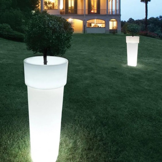 Serralunga Marcantonio Light Leuchtender Blumentopf - Agof Store