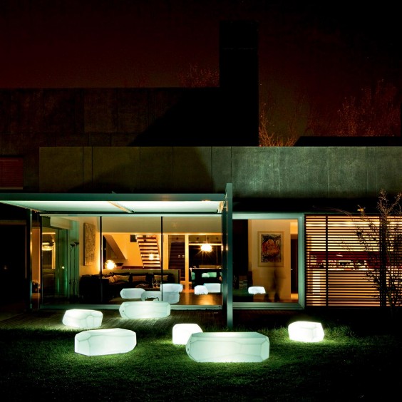 Serralunga Meteor Light Couchtisch mit Licht - Agof Store