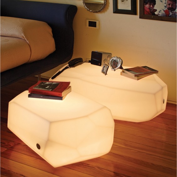 Serralunga Meteor Light coffee table with light - Agof Store