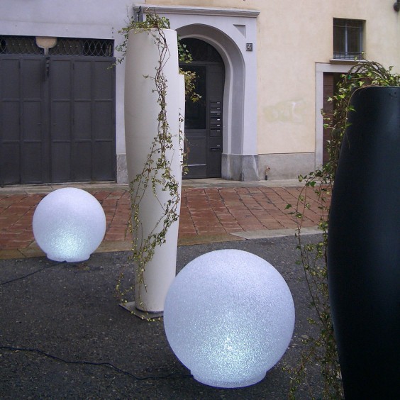 Serralunga Crystal Moon outdoor floor lamp - Agof Store