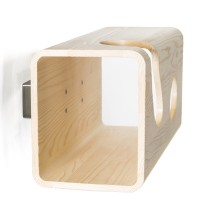 Cat60 Wood cuccia per gatti con attacco a parete Brando - Agof Store Cat60 Wood cuccia per gatti con attacco a parete Brando - Agof Store