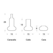 Danese Milano Calla Vase - Agof Store Danese Milano Calla Vase - Agof Store