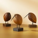 Beak Bird Lazy Snipe statuetta in legno Warm Nordic - Agof Store