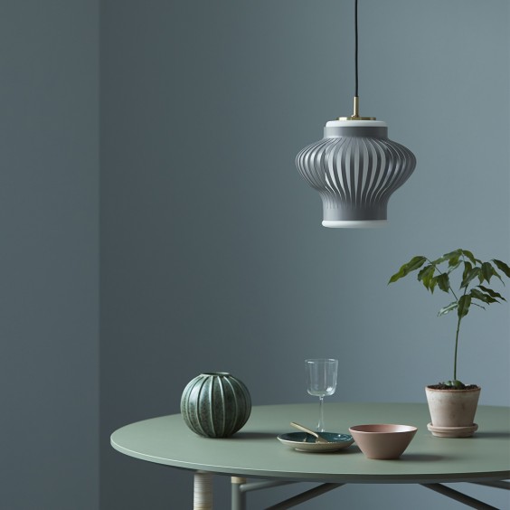 Warm Nordic Opal Lamella pendant lamp - Agof Store