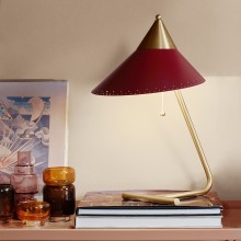 Warm Nordic Brass Top table lamp - Agof Store
