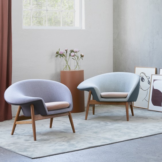 Warm Nordic Fried Egg armchair - Agof Store