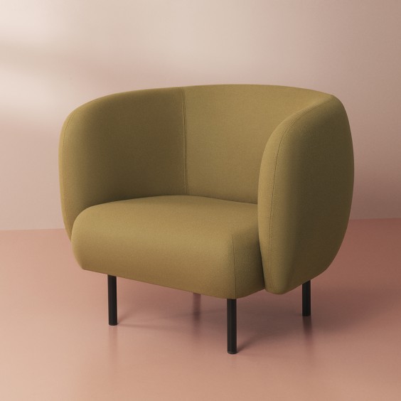 Warm Nordic Cape armchair - Agof Store