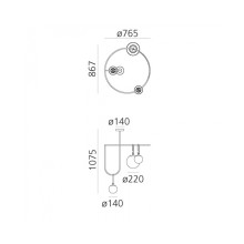 Artemide Nh S4 Circulaire Lampada a sospensione - Agof Store Artemide Nh S4 Circulaire Lampada a sospensione - Agof Store