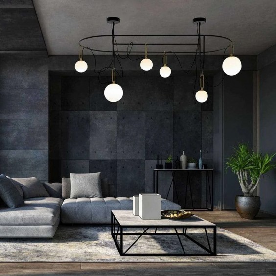 Artemide Nh S5 Elliptic pendant lamp - Agof Store