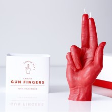 Candle Hand Gun Fingers Kerze - Agof Store