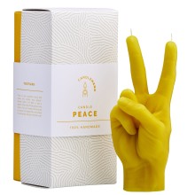 Peace candela Candle Hand - Agof Store
