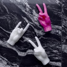 Candle Hand You Rock! Kerze - Agof Store