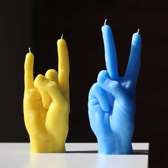 You Rock! candela Candle Hand - Agof Store