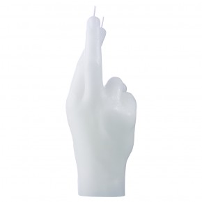 Candle Hand Crossed Fingers Candle - Agof Store