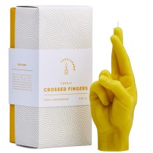 Crossed Fingers candela Candle Hand - Agof Store