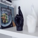 Crossed Fingers candela Candle Hand - Agof Store