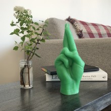 Candle Hand Crossed Fingers Candle - Agof Store Candle Hand Crossed Fingers Candle - Agof Store