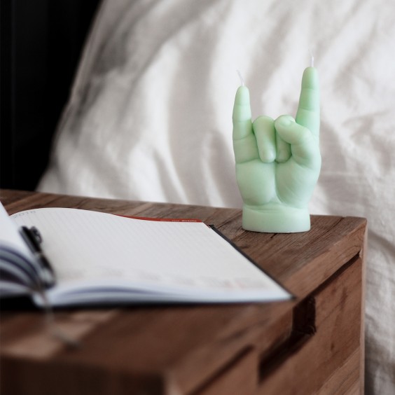 Candle Hand You Rock! Baby Kerze - Agof Store