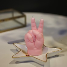 Candle Hand Peace Baby Candle - Agof Store