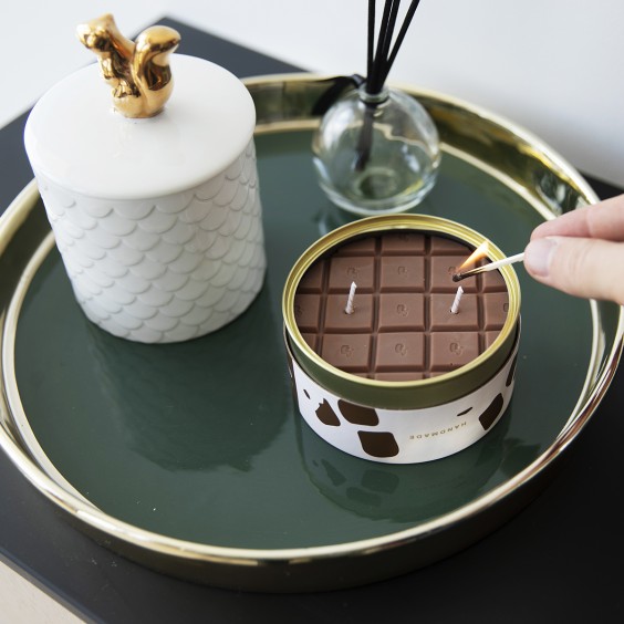 Candle Hand Chocolate Bar Kerze - Agof Store