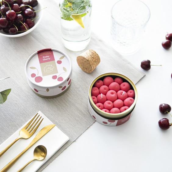 Candle Hand Fruity Cherry Kerze - Agof Store