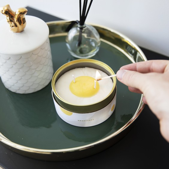 Candle Hand Vanilla Egg Kerze - Agof Store