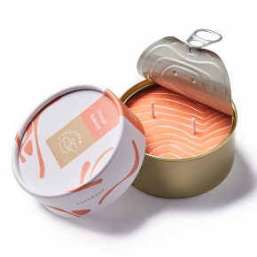 Candle Hand Orange Salmon Candle - Agof Store