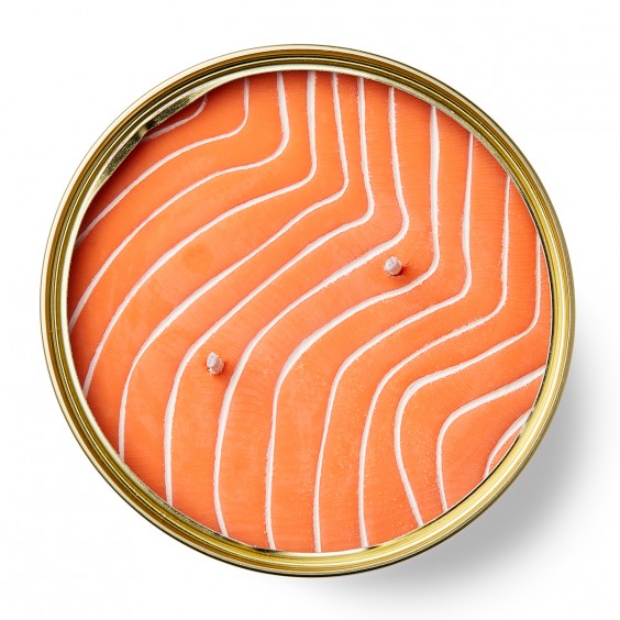 Orange Salmon candela Candle Hand - Agof Store