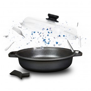 Risoli BLACKplus Induction Kochtopf Mit Deckel - Agof Store