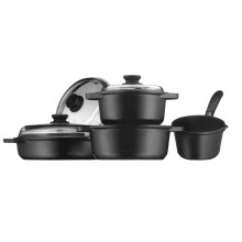Risoli BLACKplus Induction Cookware Set - Agof Store Risoli BLACKplus Induction Cookware Set - Agof Store